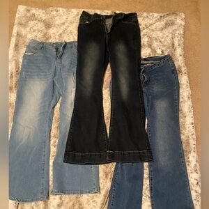 Lot of 3 XL jeans
